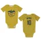 Indiana Pacers RayJ Dennis Gold  Newborn & Infant Bodysuit